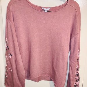 AE Floral Sweater